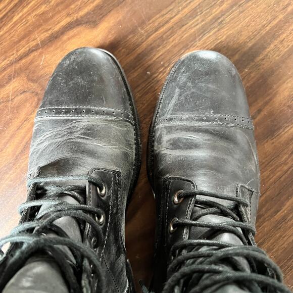 RARE Cole Rood & Haan Men\'s 2009 Heritage Line Black Boots 8.5 D main image 6